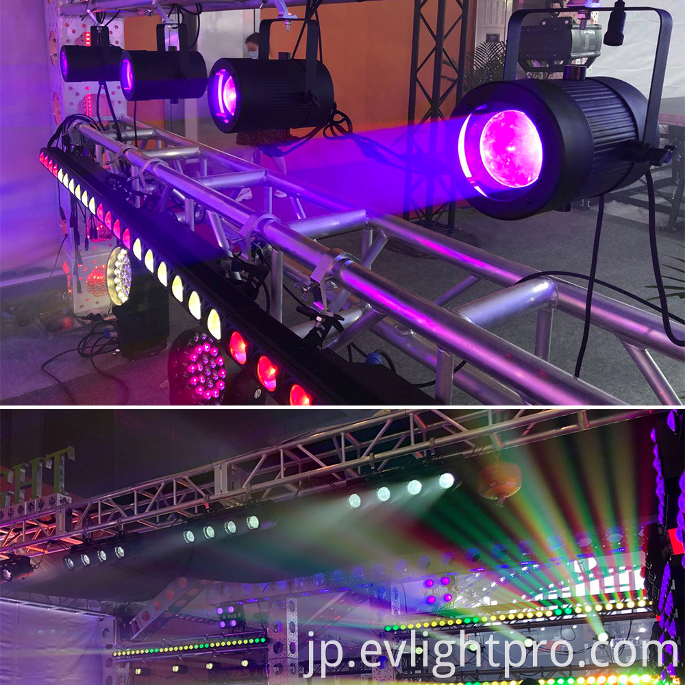 60watt Zoom Wash Pixel Par Can Stage Light Lights Live Concerts